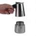 Cafeteira Expresso Italiana Para 6 X&iacute;caras A&ccedil;o Inox | Baquelite (cabo)