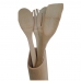 Utensilios de Bambu, Jogo de Utensilios com 5 pe&ccedil;as para Cozinha