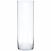 Vaso Vidro Cilindro Grande Comprido 50x20 cm Transparente