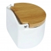 Saleiro de Porcelana com Colher 300mL