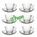 Jogo de Xicara em Vidro Egipcio Marocco - 90ml - 12 Pe&ccedil;as - ch&aacute; e caf&eacute;