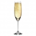 Taças-Champanhe-Cristal 220ml -Jogo 6 Taças-Celebre com Estilo