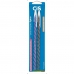 Kit Premium de Canetas Spiro : Precisão 0.7mm - Preto/Azul - 17.5cm.  C/ 2 Canetas