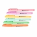 Kit Canetas Marca Texto Lumini - Tons Pastéis - 6 Cores - Ponta 1-3,5mm