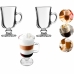 Xícaras para Cappuccino Vidro 230ml - Kit 3 Peças- Ideal para Máquinas de Café