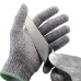 Luva Anti Corte Resistente Cozinha - Poliéster e Elastano - Uso Profissional - Estilo Durável