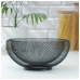 Fruteira aramada moderna - black - frutas - decoração - 30cm