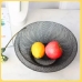 Fruteira aramada moderna - black - frutas - decoração - 30cm