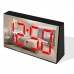 Rel&oacute;gio de Mesa LED Digital com Espelho e Alarme - 12/24h