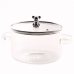 Panela de Vidro Borossilicato Ursinho 13x23cm Microondas Forno
