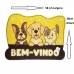 Capacho Divertido para Porta 38x58cm (Vinil) - Bichinhos, Cachorros