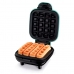 Mini M&aacute;quina Waffle Quadrada 110v Antiaderente - 4 Por&ccedil;&otilde;es R&aacute;pidas
