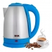 Chaleira El&eacute;trica A&ccedil;o Inox Azul 1.8L 110V para Ch&aacute; e Caf&eacute;