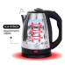 Chaleira El&eacute;trica A&ccedil;o Inox Azul 1.8L 110V para Ch&aacute; e Caf&eacute;