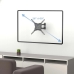 Suporte TV Parede Triarticulado 400x400 Ajuste Inclina&ccedil;&atilde;o 90&deg; Extens&atilde;o 5-42cm