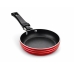 Frigideira Pequena Antiaderente 12cm Alumínio Vermelha Omeleteira Individual
