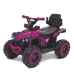 Quadriciclo Elétrico Infantil Rosa Bateria Recarregável 4 Rodas Luz Led Bivolt