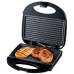 Sanduicheira Grill Elétrica Misteira Antiaderente 750W 127V Prensa Dupla Preta