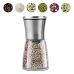 Moedor Pimenta Sal Temperos Condimentos Vidro Inox 165ml 14cm Cozinha