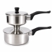 Cuscuzeira de Inox Individual Pequena 13cm de Diâmetro Panela de Cuscuz a Vapor