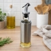 Porta Azeite 300ml Vidro Inox Dosador Para &Oacute;leo Vinagre Molhos
