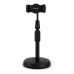Suporte Apoiador de Celular para Mesa com Trip&eacute;, Regulagem 360&deg; e Altura Ajust&aacute;vel