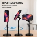 Suporte Apoiador de Celular para Mesa com Trip&eacute;, Regulagem 360&deg; e Altura Ajust&aacute;vel