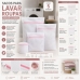 Kit 5 Sacos com Z&iacute;per para Lavar Roupas Delicadas - Prote&ccedil;&atilde;o na M&aacute;quina