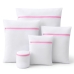 Kit 5 Sacos com Z&iacute;per para Lavar Roupas Delicadas - Prote&ccedil;&atilde;o na M&aacute;quina