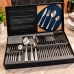 Faqueiro Inox 24 Peças Jogo de Talheres para Jantar e Churrasco 6 Pessoas