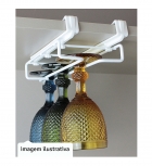 Porta Ta&ccedil;as Ajust&aacute;vel Para Arm&aacute;rio 