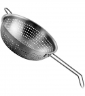 Escorredor Multiuso para Macarr&atilde;o, Massas, Arroz em Inox 20cm Diametro