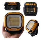 Lumin&aacute;ria LED Recarreg&aacute;vel - 30W, 4 N&iacute;veis, Luz Vermelha, Suporte Magn&eacute;tico - Amarelo