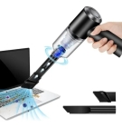 Mini Aspirador Carro Recarreg&aacute;vel 6000Pa - 2000mAh, Sem Fio