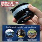 Suporte Celular Carros Articulado Fixa&ccedil;&atilde;o Vidro e Painel 360&deg;